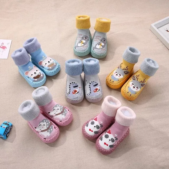 Hermosos Y Prácticos Zapatos Antideslizantes Bebes Niños