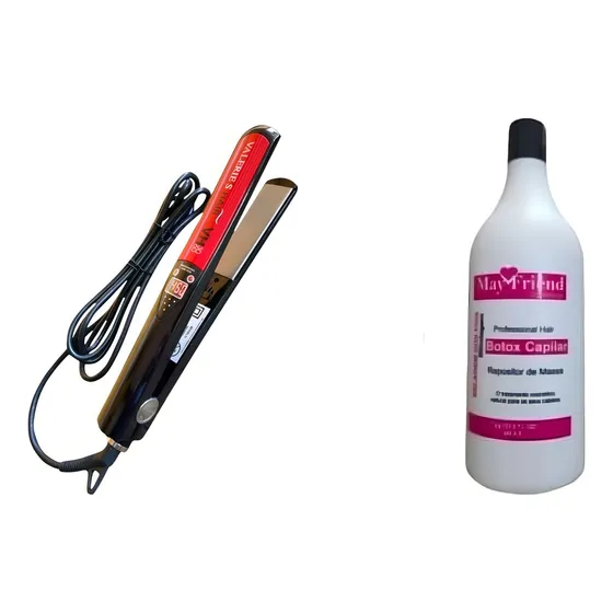 Super Chapinha 450°graus Excelente Progressiva+selagem Brind Cor Vermelho 110 220
