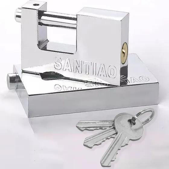 Candado Anticizalla 90mm Blindado Altaseguridad Anti Cizalla