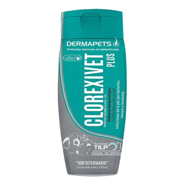 Clorexivet Plus Shampoo Para Perro 350 Ml Pets Pharma