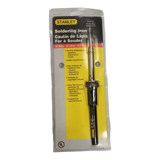Soldador Stanley Punta Fina 30w Si30