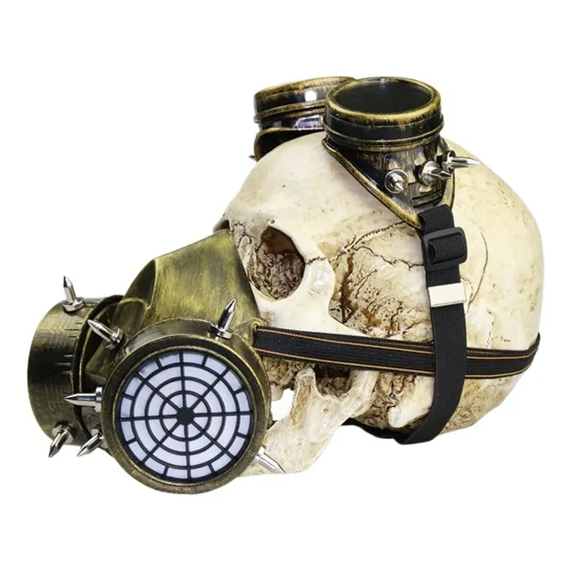 Máscara De Gafas Creativas Steampunk De Halloween