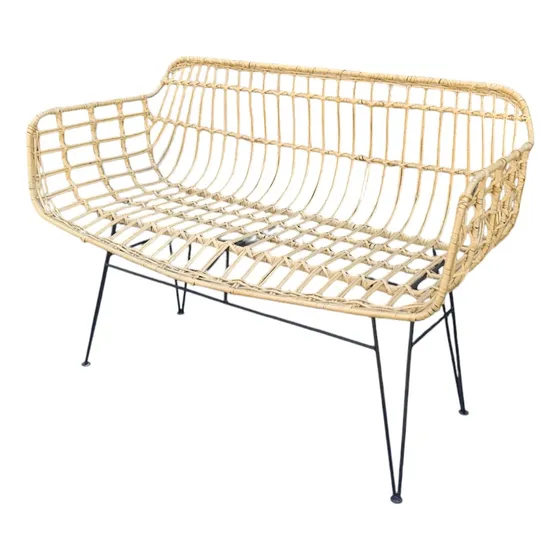 Sillón Hierro Y Mimbre