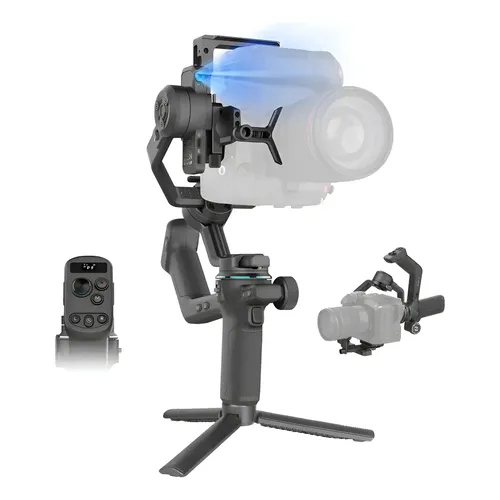 Estabilizador FeiyuTech AK2000C 3 Eixos Gimbal Preto Câmeras até