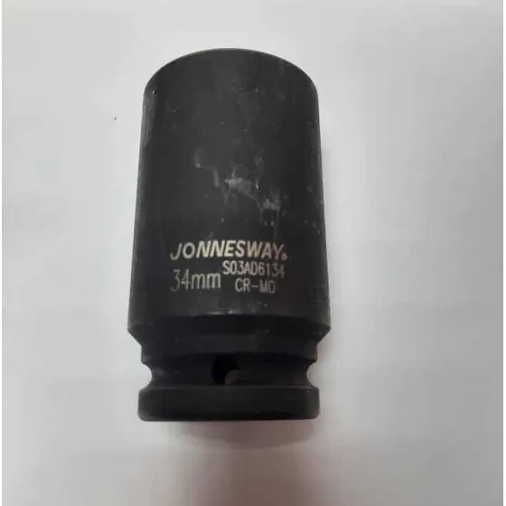 Dado Largo Hexagonal De Impacto X 34 Mm Marca Jonnesway.