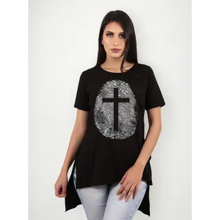 Camisetas Camisas Blusas Long Femininas Estampada Bata Slim Camisetas Camisas Blusas Long Femininas Estampada Bata Slim