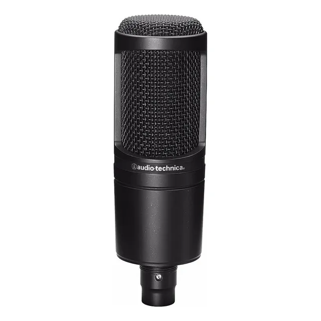 Audio-technica Micrófono At2020 Pro Capacitor Cardioide, Neg