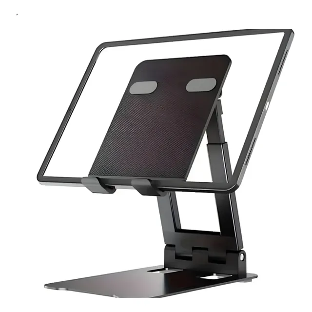 Soporte Base Apoyador Tablet Teléfono Metal Portátil Jy-t03