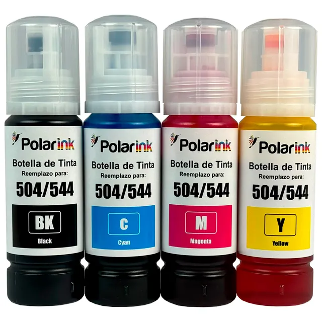4 Tinta Compatible Con L4150 L1110 L3110 L6171 70ml C/u Negro / Cyan / Magenta / Amarillo