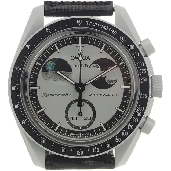 Reloj Swatch Moonswatch Unisex Mission To Earthphase Swatch SO33M700