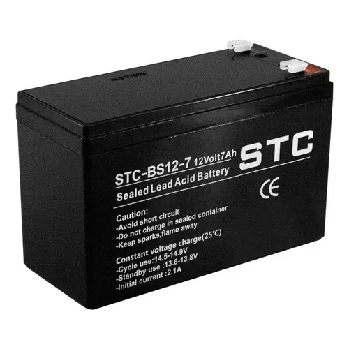 Bateria Stc 12v 7ah Ups Cercos Centra De Incendios