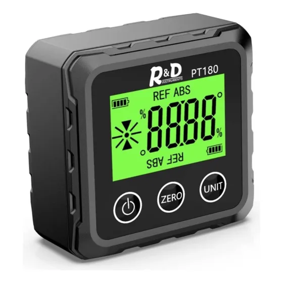 R&d Pt180 Medido Ángulo Digital Inclinómetro Goniómetro