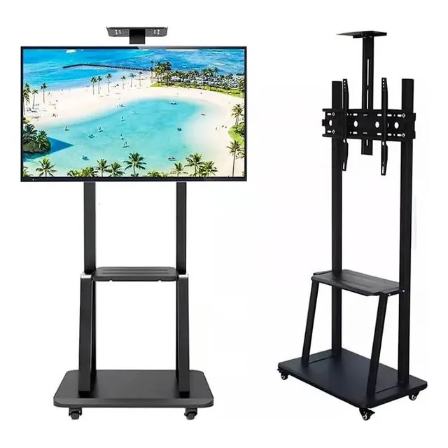 Soporte De Tv Led Lcd 32 -70  Pedestal Con Ruedas - 50kg Jwk