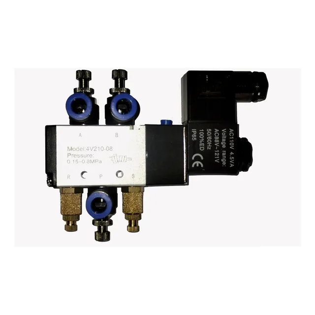 Electrovalvula Neumatica 4v210-08 5/2 1/4  Solenoide 110v
