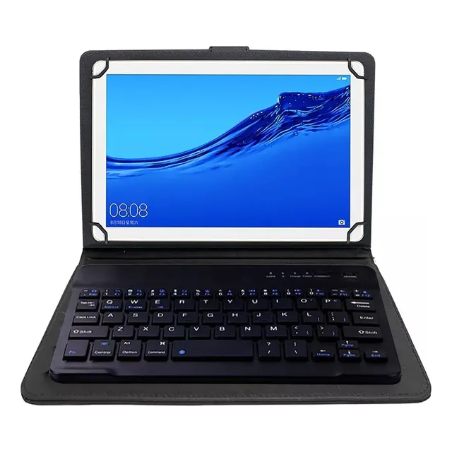 Funda Para Tablet Con Teclado Inalámbrico 10 Pulgadas 