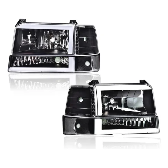 G-plus Faro Delantero Led Drl Para Ford Bronco F150 F250