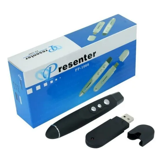 Presentador Apuntador Laser Para Presentaciones Usb
