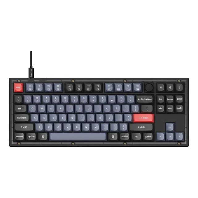 Teclado Mecánico Keychron V3 Max Red Switch Luz Rgb Gamer