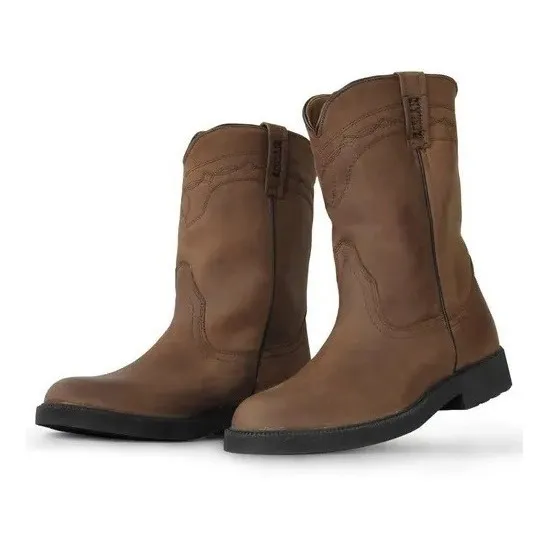 Botas Para Caballero Marron Rodeo Mod-685crazy Loblan