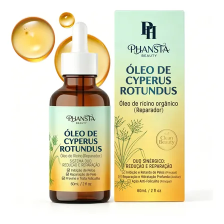 60mlóleocyperus Rotundusóleo Corporal Produtos Cuidados Pele Óleo De Jojoba Óleo De Rosa Mosqueta E Óleo De Amêndoa Doce