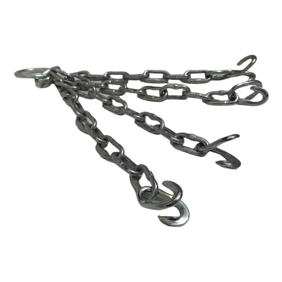 Cadena 4 Tiras Para Bolsa Boxeo Reforzada Acero  Gym-man P 