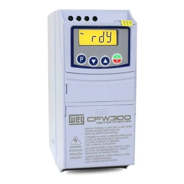 Conversor Freq Mono 1cv Cfw300a04p2s2nb20 220v 4.2a Weg