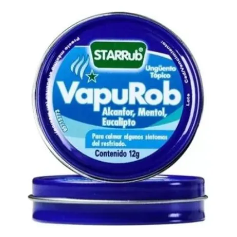 Pack 2 Latas Mentol Genérico Con Alcanfor, Eucalipto 12 Grs