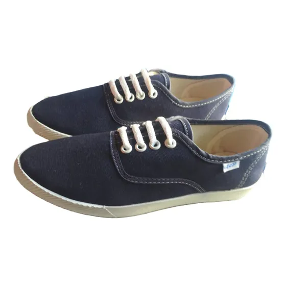 Zapato De Tela Escolar Tipo Vans Para Niñas Damas Marca Top