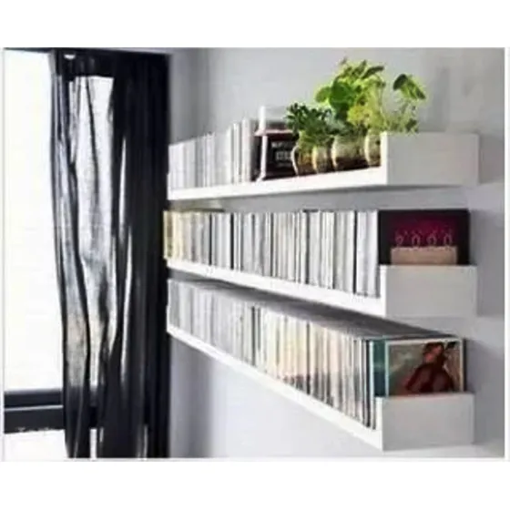 Prateleira Para Dvd - Valor Do Kit Com 4 Peças 
