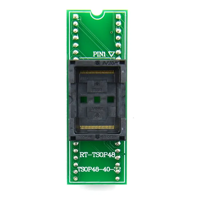 Adaptador Tsop48 A Dip48 Socket Tsop48 Para Rt809f, Rt809h Y