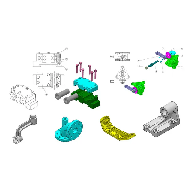 Projetos Mecânicos, Autocad, Usinagem, Corte A Laser, Impr3d