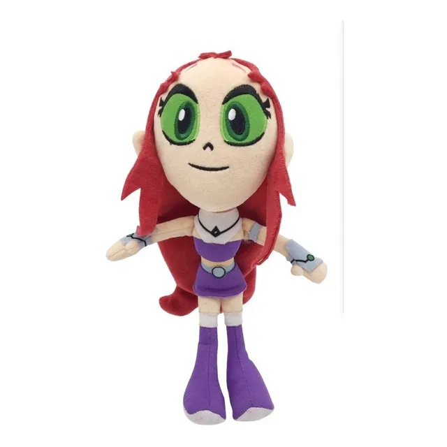 Peluche Joven Titanes Robin Cuervo Bestia Chico Starfire25cm
