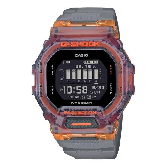 Relógio Casio G-shock Masculino G-squad Gbd-200sm-1a5dr