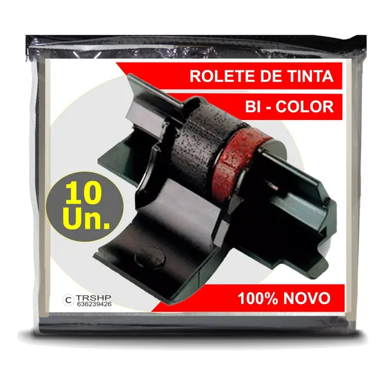 10 Un Rolete Tinta Ir40t P/ Calculadora Olivetti Summa * 220