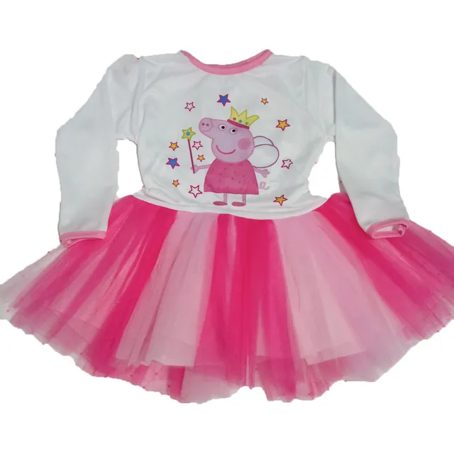 Disfraz Vestido Tutu Peppa Pig
