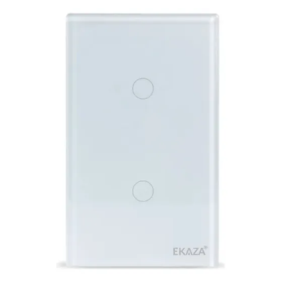 Interruptor Wifi Inteligente 2 Botões Smart Touch Tuya Home