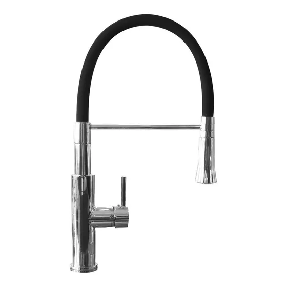 Fleximatic 4503 Mezcladora Monomando P/freg. Cuello Flexible Acabado Cromado Color Plateado
