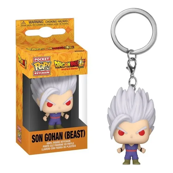 Funko Pop Llavero Dragon Ball - Super Hero Son Gohan Beast