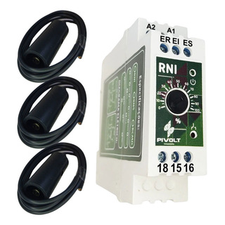 Relé De Nível Inferior(rni)220v Pivolt +3 Eletrodos Pendulo Relé De Nível Inferior(rni)220v Pivolt +3 Eletrodos Pendulo