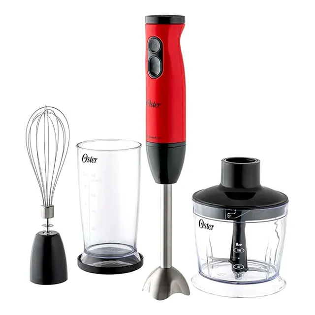 Batidora De Inmersion Oster Fpsthb460A Ort Color Rojo Frecuencia 60 400 W 127V