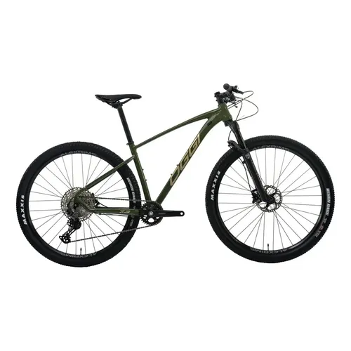 Bicicleta Aro 29 Audax Auge 555 1x12 Carbono Mtb Cor Verde-escuro