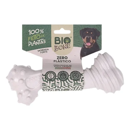 Mordedor Natural Biobone Zero Plástico Ossão Gigante P/ Cães
