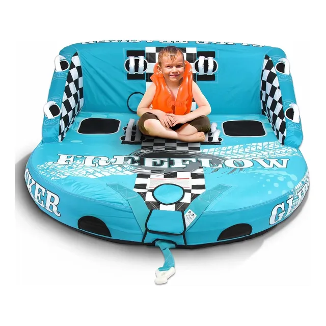 Serenelife Sltowbl30 Tubo Agua Paa Tr Persona Flotador