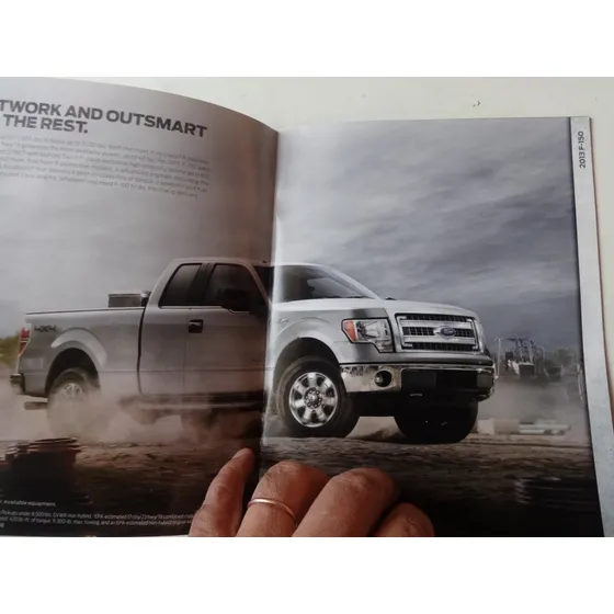 Folleto F150 Serie E F250 Camion Pick Up Catalogo Usa 2013
