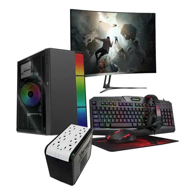 Kit Pc Gamer Monitor23.8 Ryzen 7 5700g Ram16gb Ssd500gb Ram