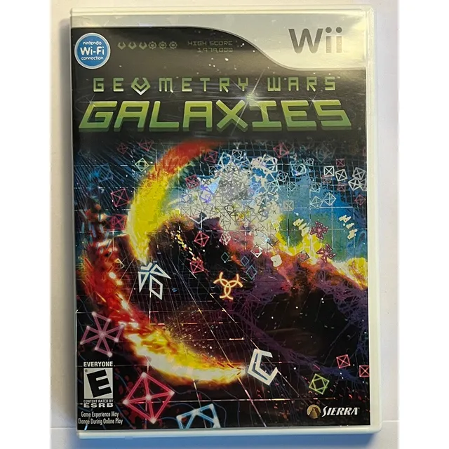 Geometry Wars: Galaxies Wii Físico Completo Original