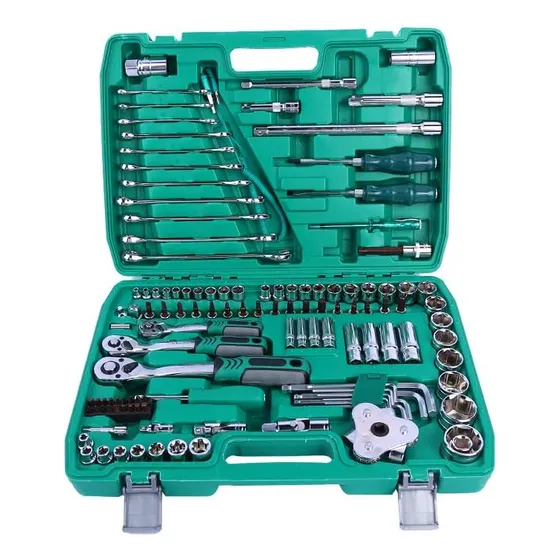 Juego De Dado De 121 Piezas Rachet  De  1/8 3/4 1/2 Gn.z