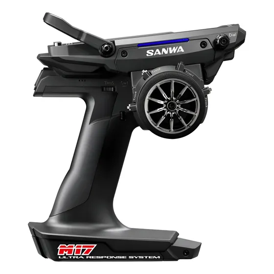 Radio Sanwa M17 + Receptor P/ Automodelo Nautimodelo