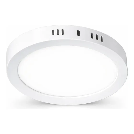 Luzcasa Lámpara Plafón Led De Techo 12w Luz Blanco Fría