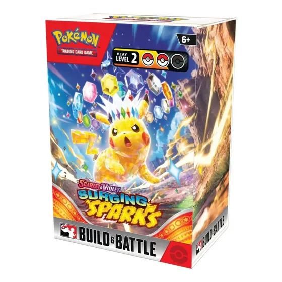 Pokémon Surging Sparks Build And Battle Box Inglés